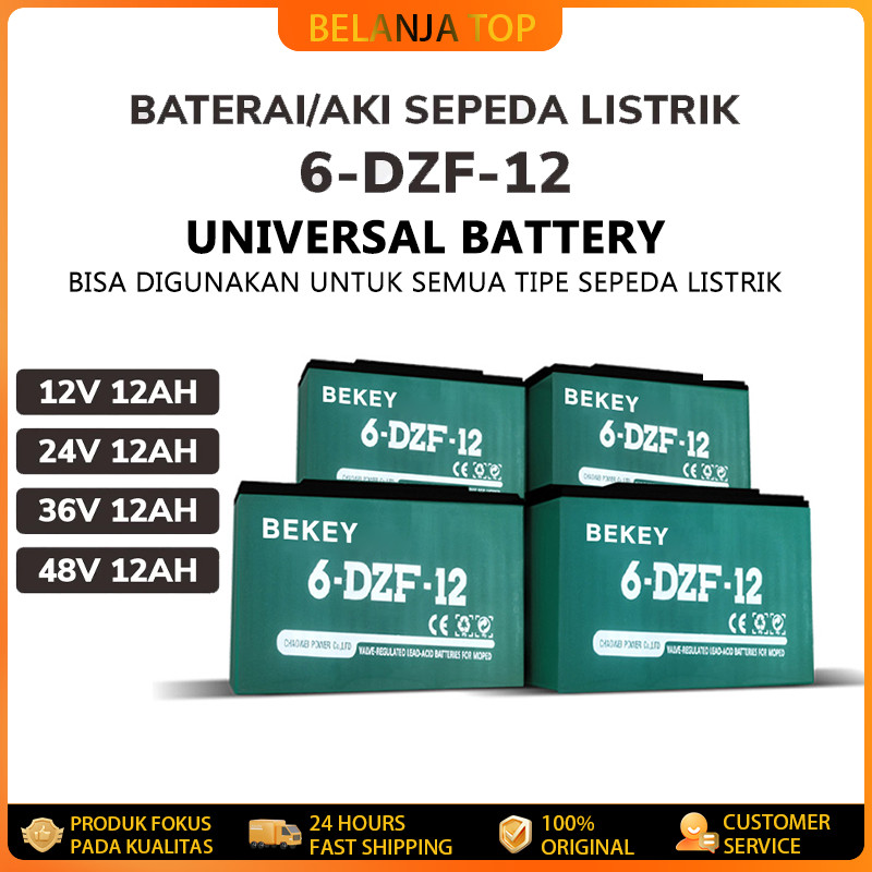 ASLI Aki Sepeda Listrik Aki 12V 12AH-20AH(Kemasan tebal)Aki Semprotan Pertanian/ Aki Sprayer/Aki Tan