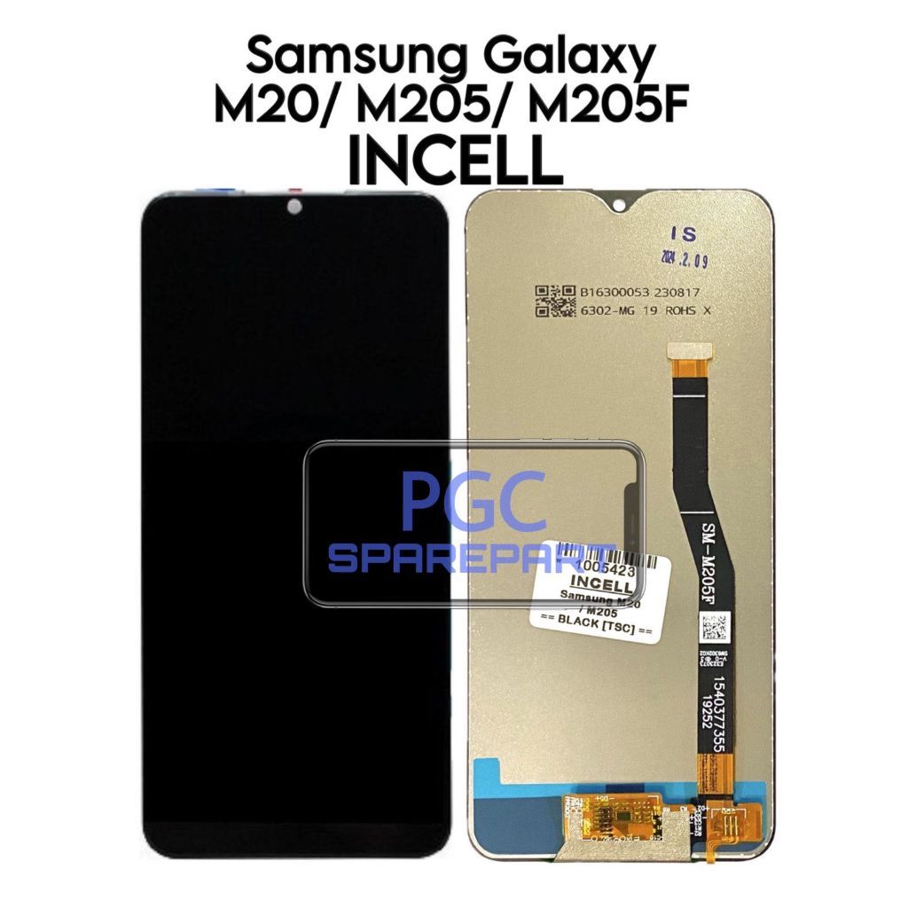 LCD Touchscreen Fullset Samsung Galaxy M20 / M205 / M205F / SM-M205F / SM-M205FN / SM-M205G / SM-M20