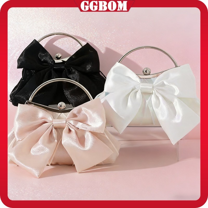 Clutch Wanita Import Elegan untuk Kondangan & Pesta - Tas Bahu Rantai Mini Siap Pakai