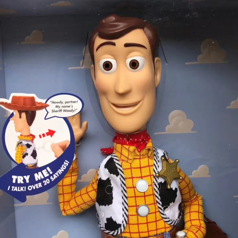 Disney Toy Story 20th Anniversary Woody Jessie Talking Action Figures Pull-String Interactive Figuri