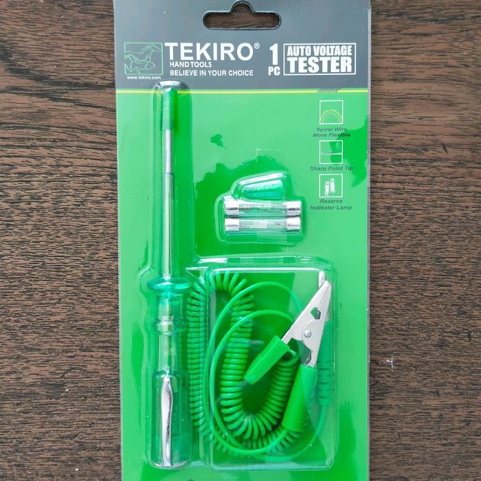 Tekiro Obeng Tespen Aki Auto Voltage Tester