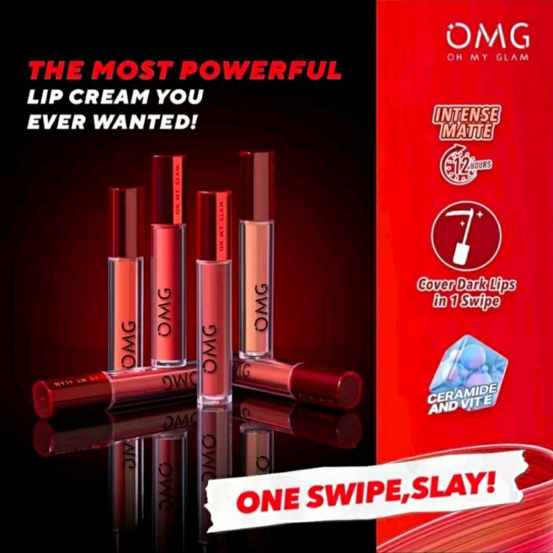 OMG - Lipstik Lipcream OMG - Ombre OMG - Paket Ombrelips - OMG LIPCREAM