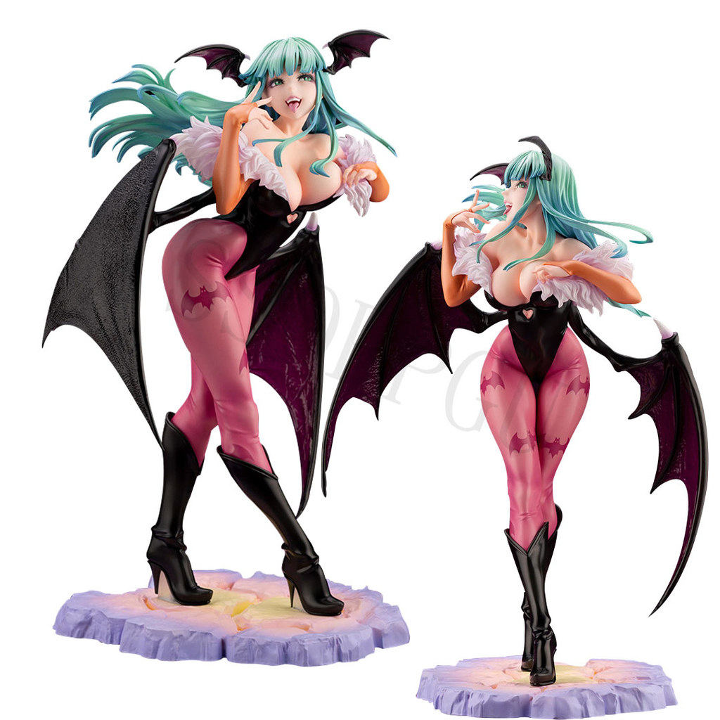 VAMPIRE HUNTER Darkstalkers: The Night Warriors Morrigan Aensland Anime Girl PVC Action Figure Toy S