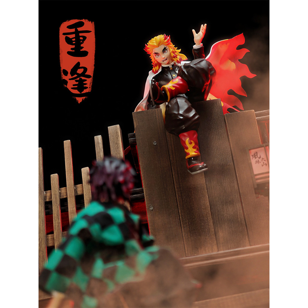 Demon Slayer 1/12 Male Soldier Anime BUZZmod Kyojuro Rengoku Flame Hashira Cape Cloak  For 6in Actio