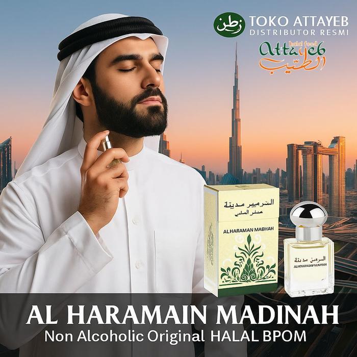 Al Haramain Al Madinah Al Madina Non Alcohol 15ml - Al Haramain Al Madinah