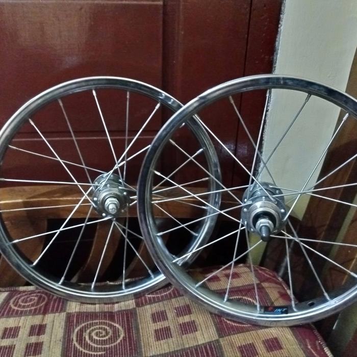 Velg sepeda anak 16 Besi depan belakang