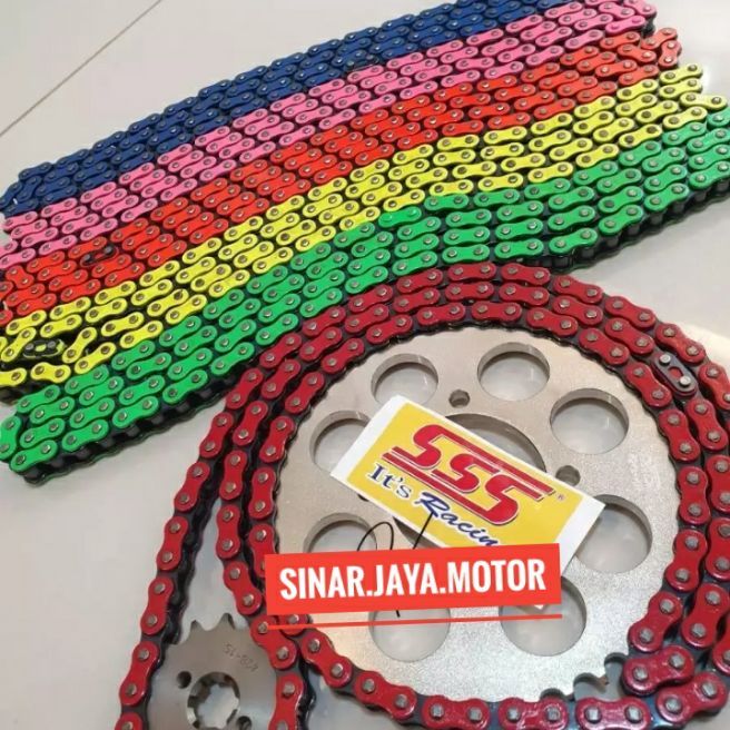 gear gir sss 428 cb cbr tiger megapro gl verza sonic 1set