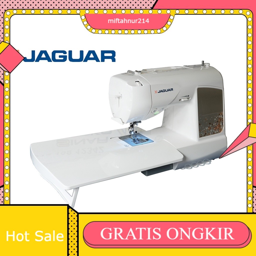 JAGUAR 405 MESIN JAHIT PORTABLE DIGITAL DQS405