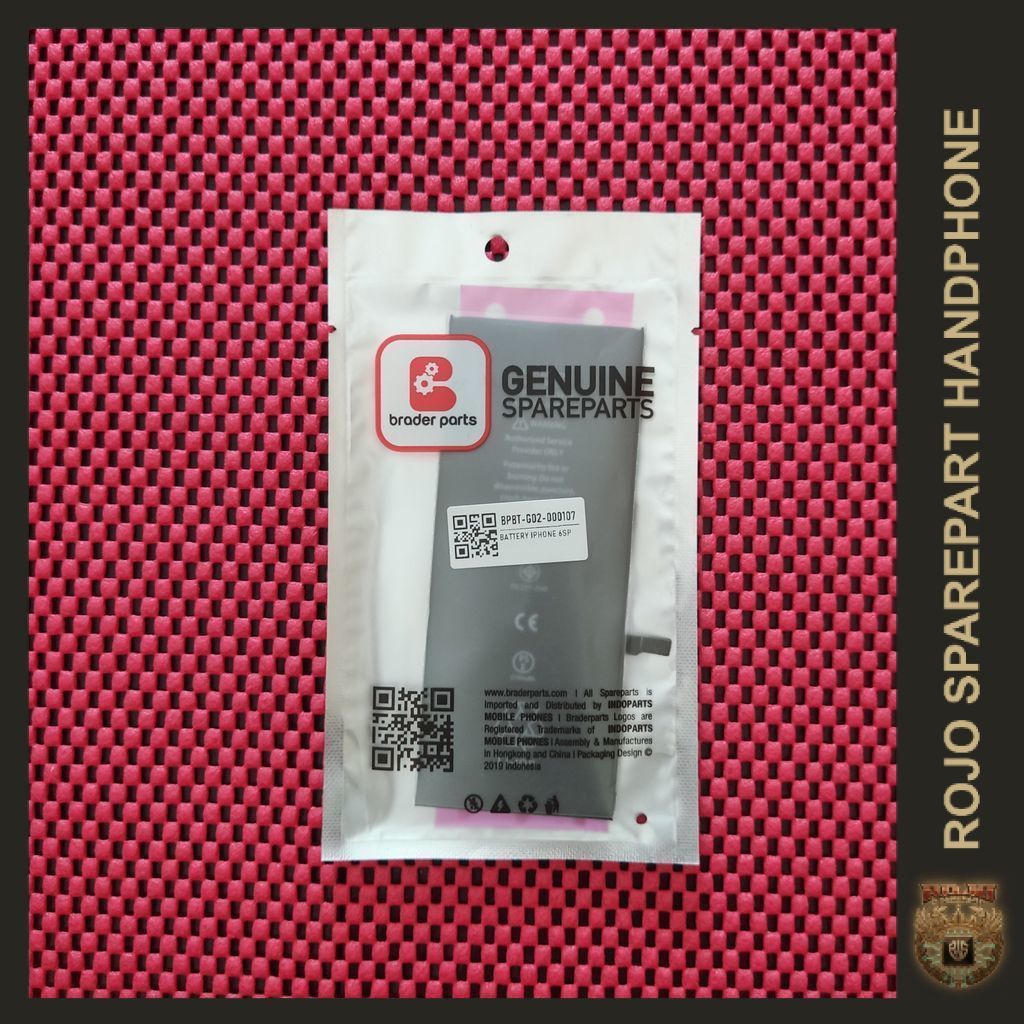 BATTERY IPHONE 6S PLUS/ IPHONE 6S+/ IP 6S+/ IP 6S PLUS - BRADER