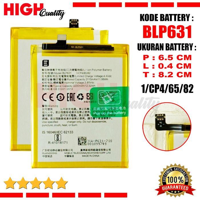 Baterai Oppo F3 F5+ F5 PLUS F5 YOUTH A73 A75 A77 CPH1609 CPH1715 CPH1723 CPH1727 BLP631 High Quality