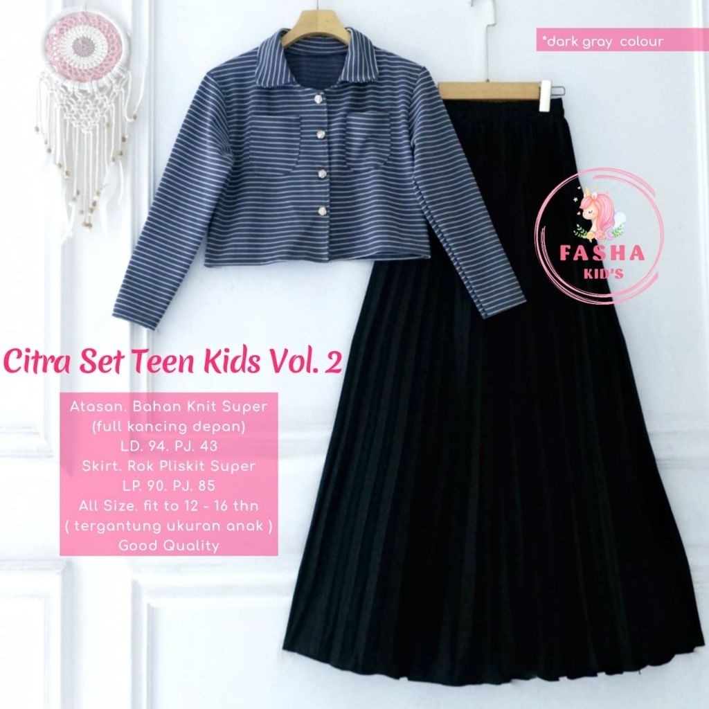 ada grup reseller tanyakan ke admin er elrumi HANNA #34 RERE #5 CITRA #2 SET KIDS  FASHA GINAL .BAJU