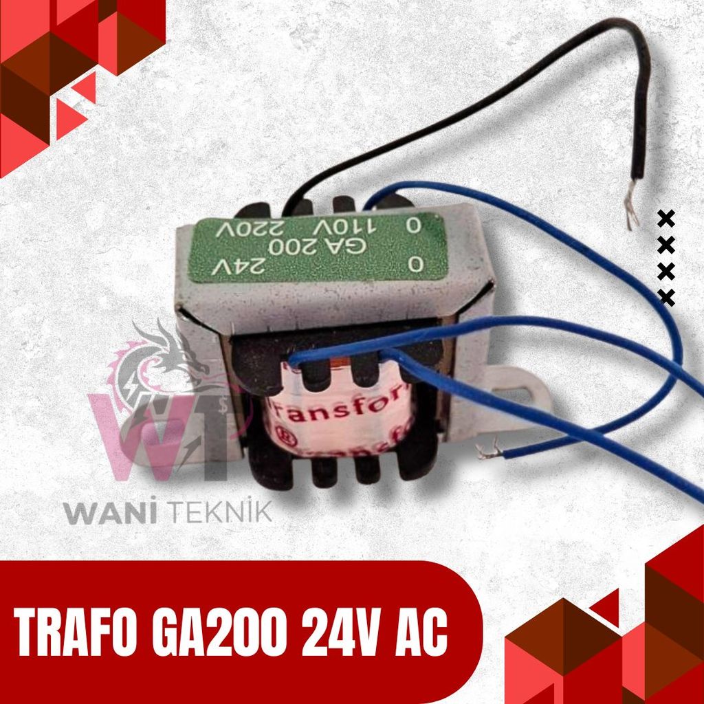 Trafo Booster TV Model BDS GA200 Input AC 220V Output AC 24V Untuk Rangkaian Elektronik