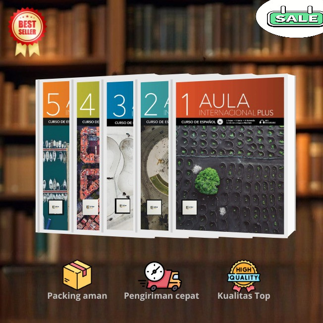 Koleksi Buku Aula Internacional 1-5 Lengkap