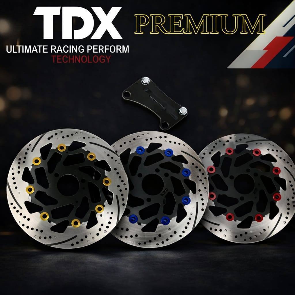 PIRINGAN CAKRAM TDX MODEL FLOATING MIO J 3 LUBANG UKURAN 260MM PIRINGAN FLOATING MIO J MIO M3 MIOGT 