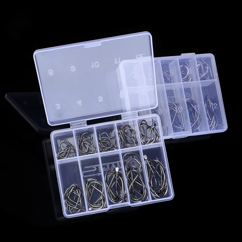 Set Kail Tajam No.3-12 dengan Pegangan Panjang - Set Pancingan Division No 3-12