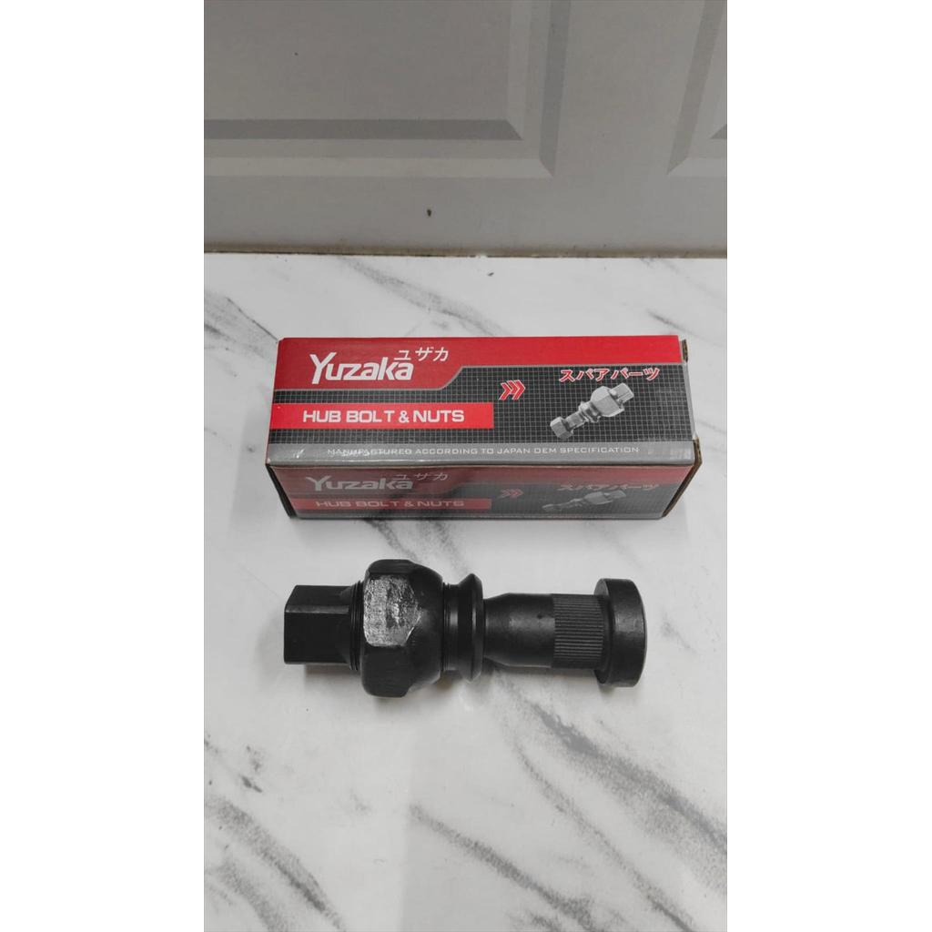 Baut Roda Hub Bolt Truk Hino Lohan Jumbo Suri Belakang Kanan Yuzaka