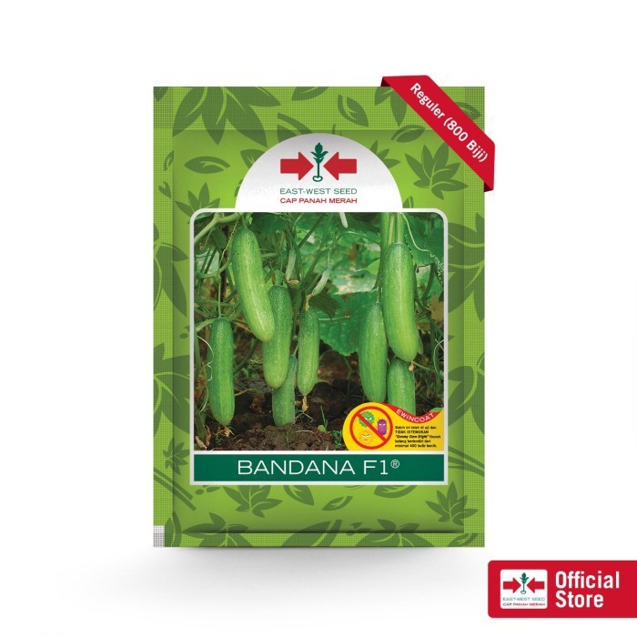 Cap Panah Merah - Benih Mentimun Bandana Isi 800 Biji