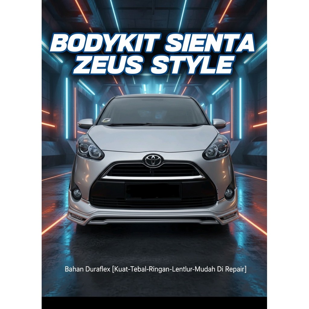 bodykit sienta zeus body kit toyota sienta