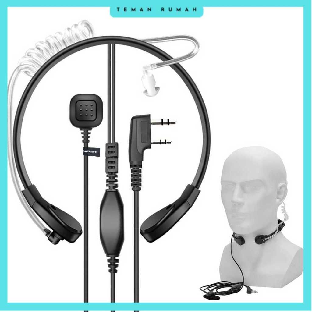Taffware Headset HT FBI Finger PTT Acoustic 2 Pin UV-5R UV-B5 UV-B6