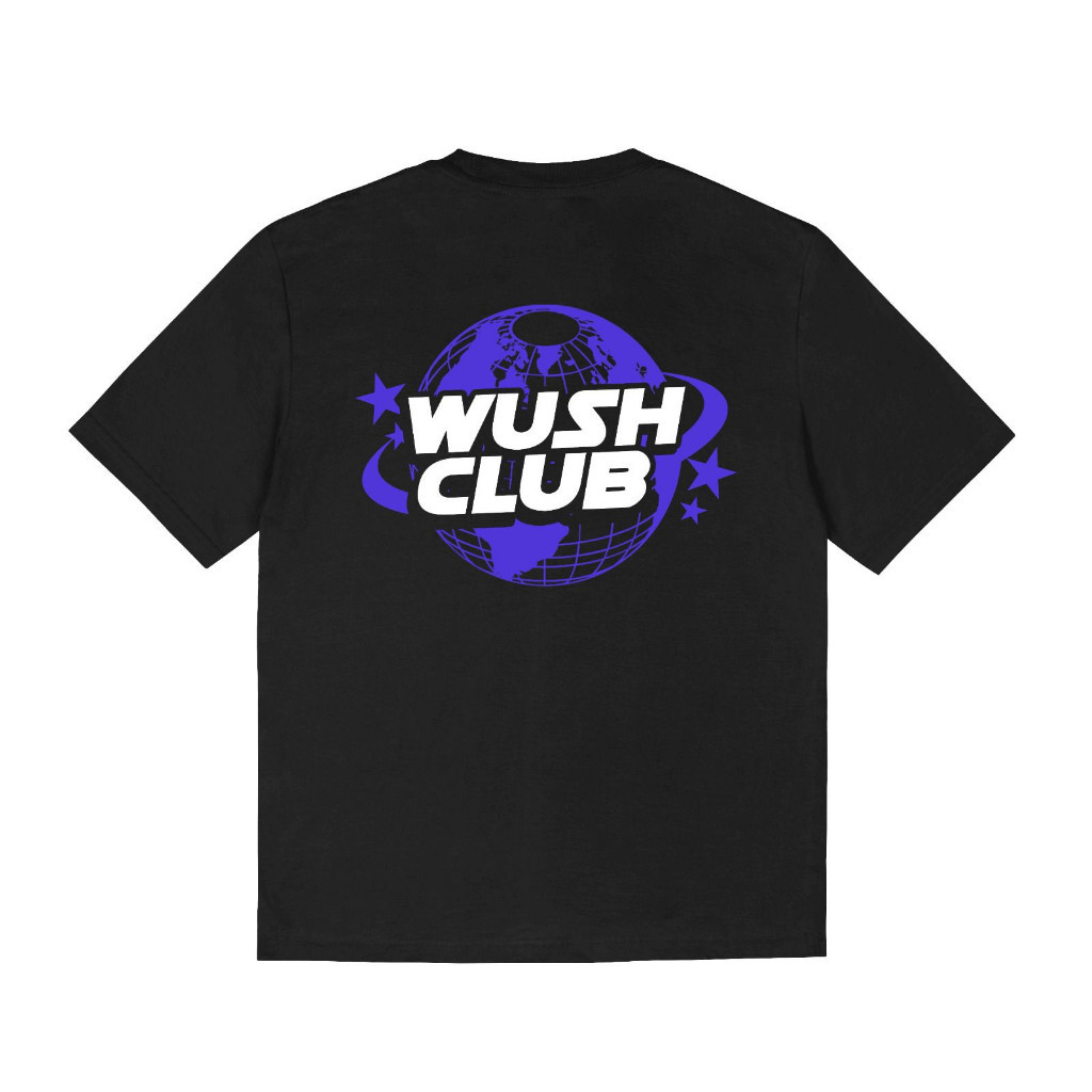 Baju Kaos Distro pria wanita Streetwear Premium Wush Club  GLOBE