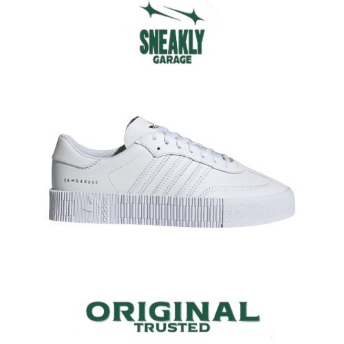 Sepatu adidas Sambarose All White  Sneakers Unisex