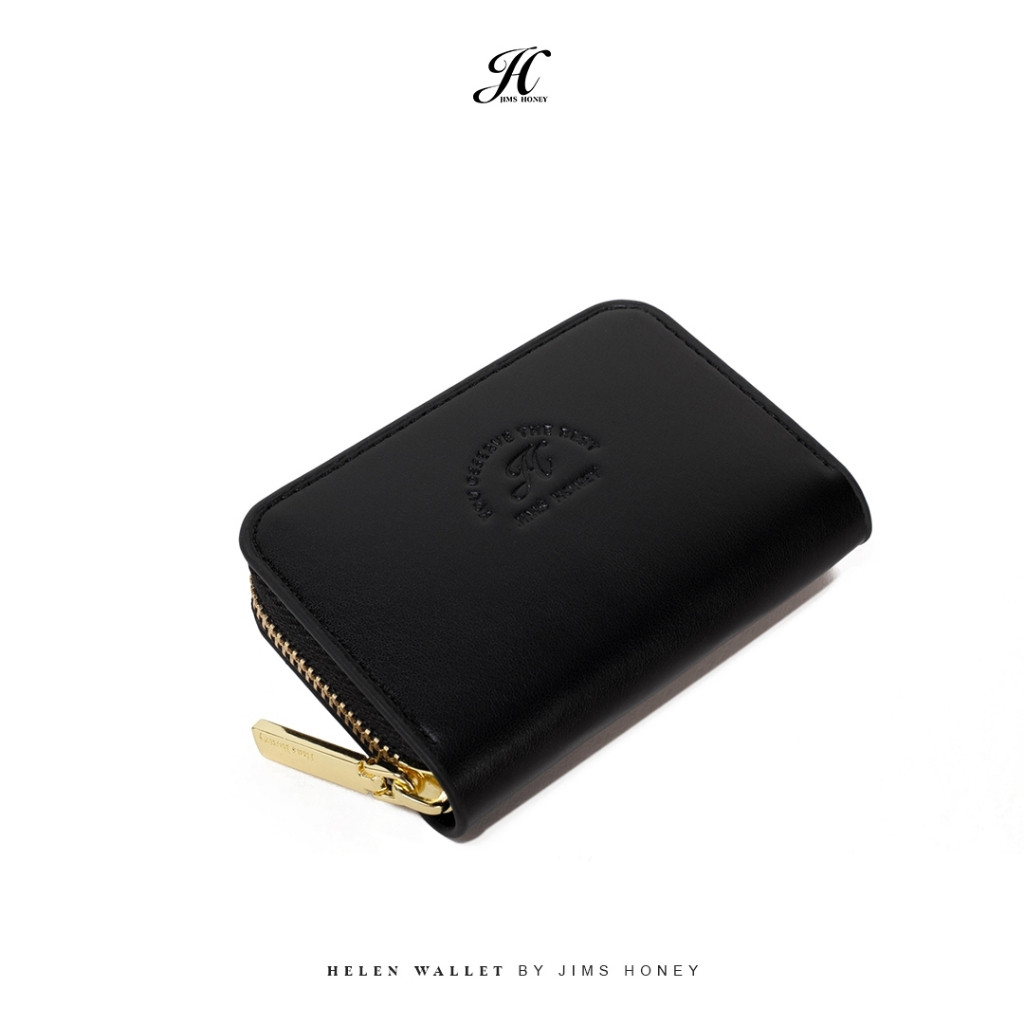 JIMS HONEY - Helen Wallet - Dompet Kulit Kartu Wanita Card Holder Cewek Cowok Ide Kado Souvenir