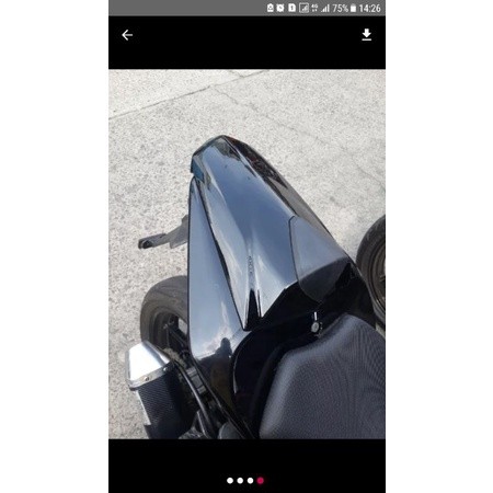 Single Seater Ninja 250 Karbu Cover Jok Belakang ABS STMS Project