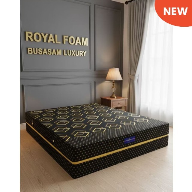 KASUR BUSA KASUR SPON YELLOW ROYAL FOAM DELUXE PROMO NO 1