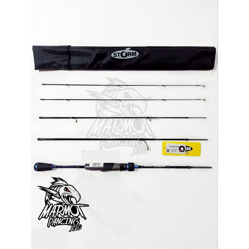 ROD JORAN SPINNING UL STORM ISPULL TRAVEL ROD ITR634UL ITR FUJI