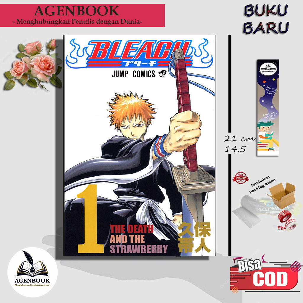 Komik manga Bleach Vol.1-74 (English)