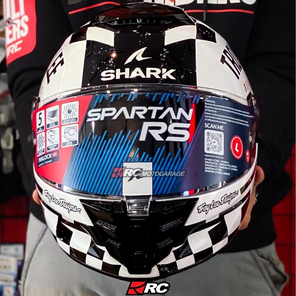 Helm Motor Full Face - Shark Spartan RS Raceshop Original