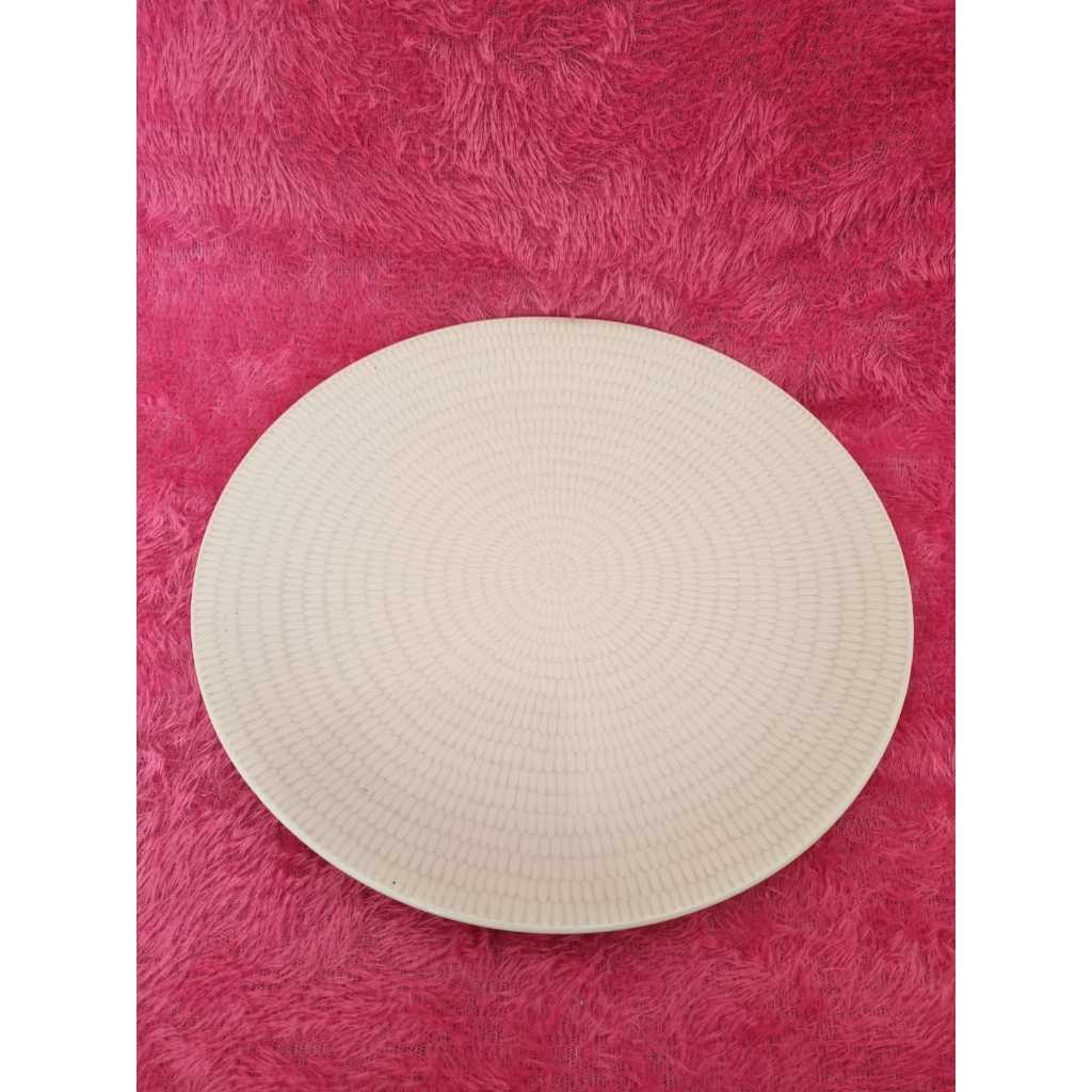 PIRING DINNER PLATE/PIRING MAKAN 10 INCH/PIRING PUTIH