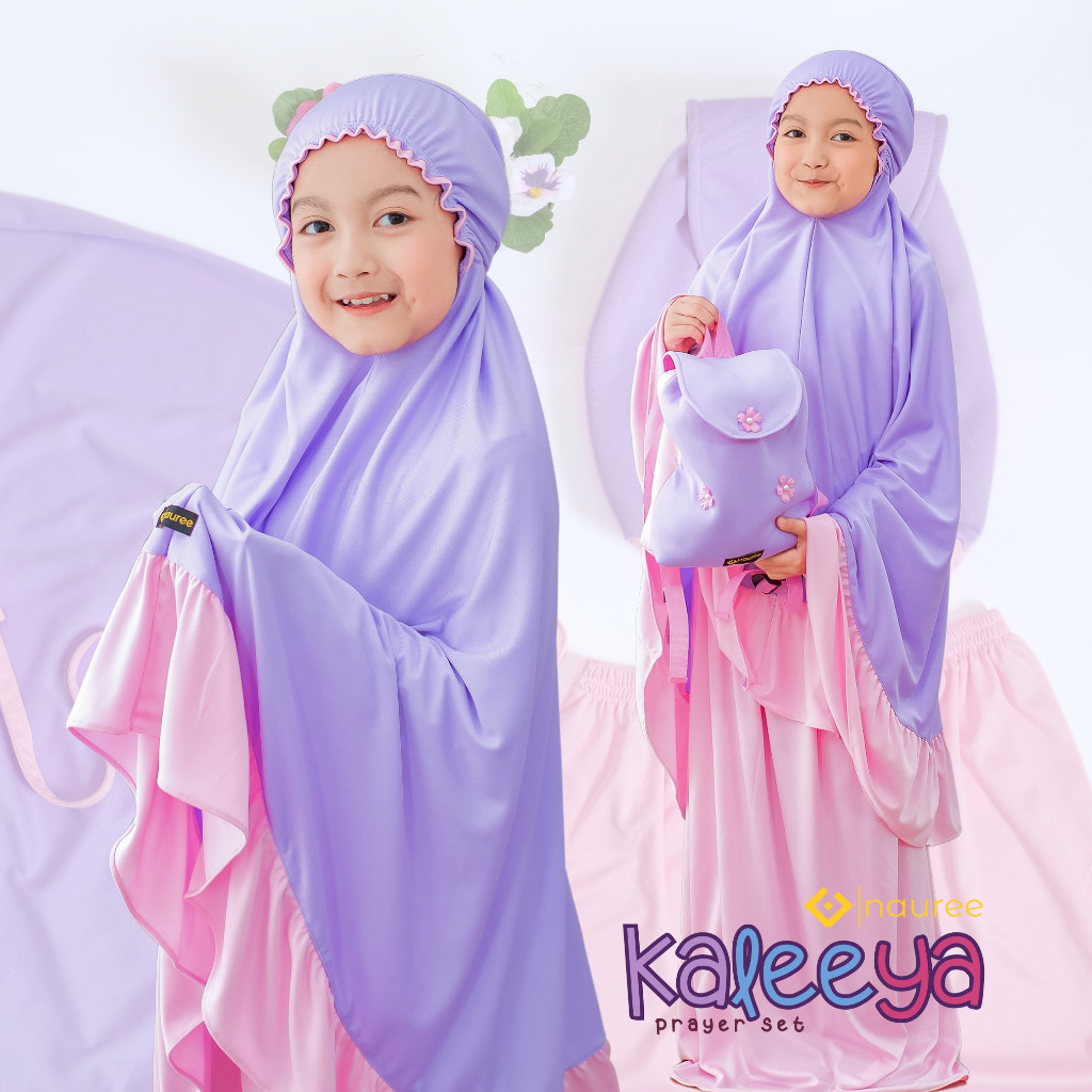 FERIDNORO Mukena Anak Tas Ransel | Ramadhan Taraweh Lebaran 2026 umroh Anak TK SD tanggung prayer Se