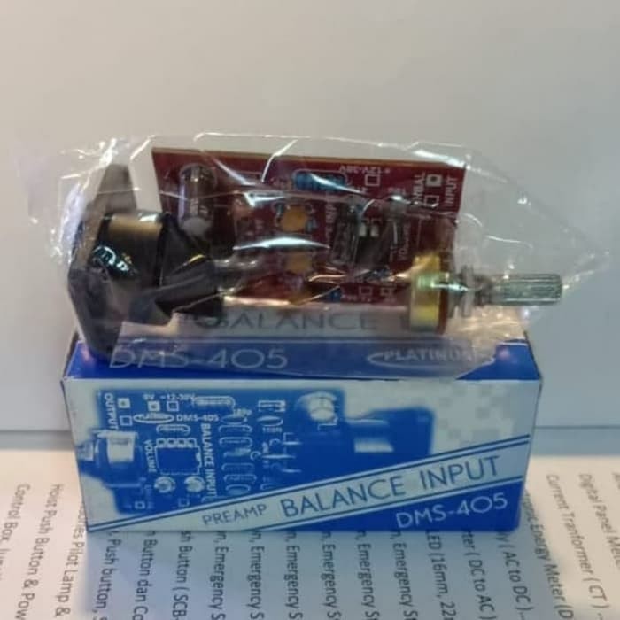 Kit Prea amp input power amplifier platinum dms 405 (input balance)