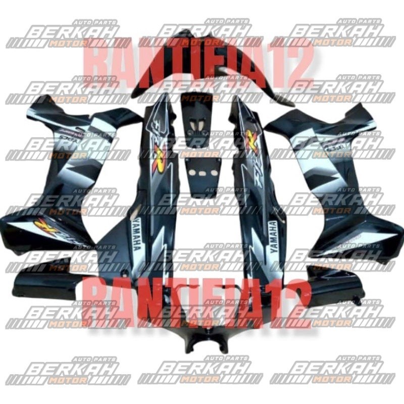 cover bodi Fizr fiz R full set bodi fizr sporty hitam