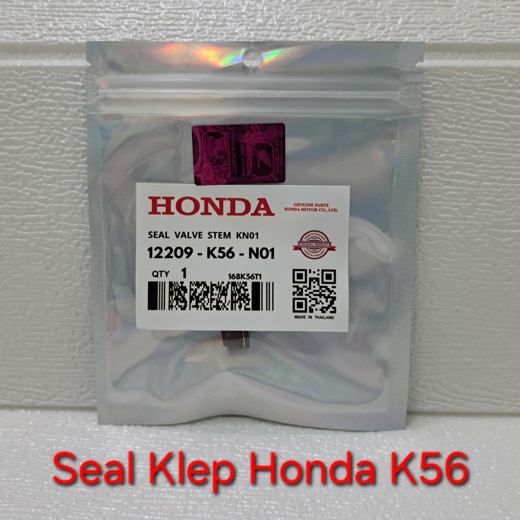 SEAL VALVE STEM SEAL KLEP HONDA K56 BEAT ESP AHM 12209-K56-N01 [ JAMIN ORIGINAL ] GS