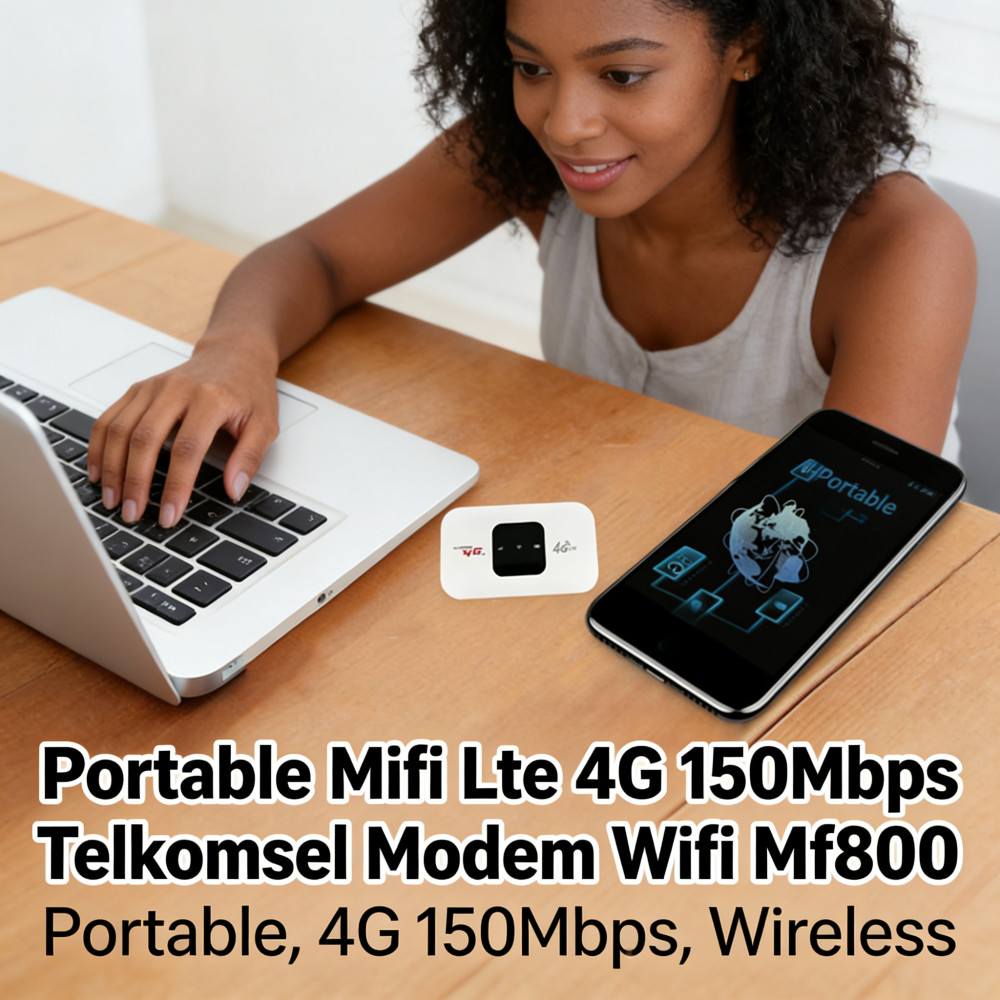TELKOMSEL 4G PORTABLE 150MBPS WIFI MODEM MIFI