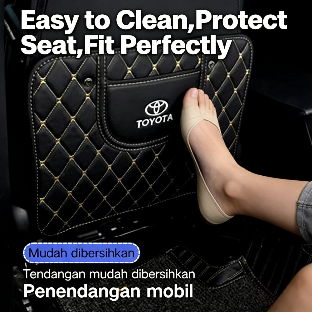 Kursi Mobil Belakang Jok Alas Pelindung Kaki Kick Mat Untuk Jok Kursi Belakang Pelindung Belakang Ku
