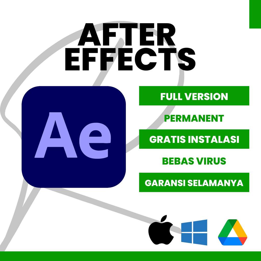 After Effects Full Version Baru/Lama Anti-Disable 2025 2024 2023 2022 2021 2020 2019 2018 2017 2015 