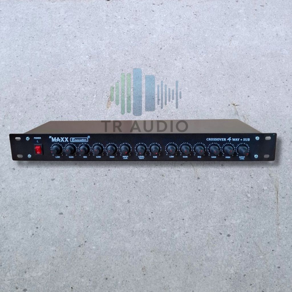 Crossover Aktif Rakitan HRS 3 Way 4 Way Dengan Input AC 220V