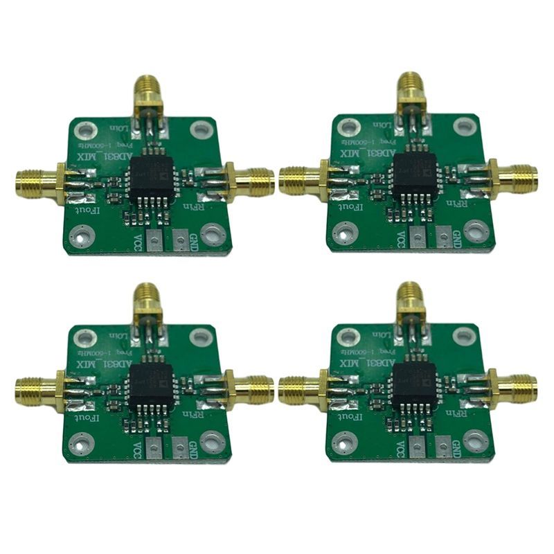 FE4Piece AD831 High Frequency Transducer 01500Mhz Bandwidth RF Frequency Converter Green