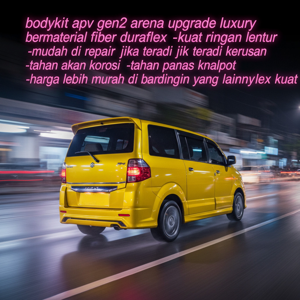 bodikit  bodykit apv luxury bemper /bumper apv luxury 2 bodikit apv body kit