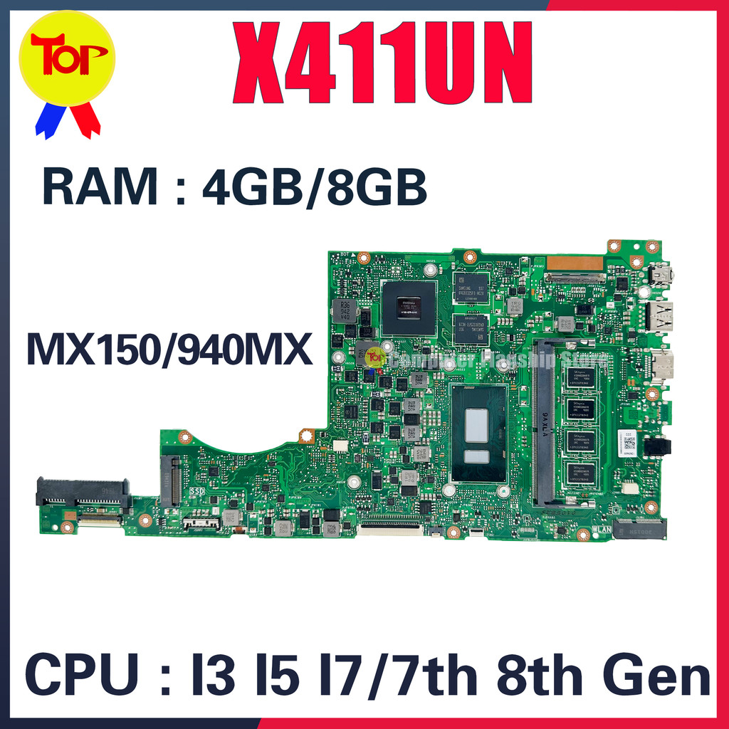 KEFU X411UN Mainboard S4000V X411UQ S4200V X411UF K411U A411U S4100V X411UV F411U X411U X411UNV Lapt