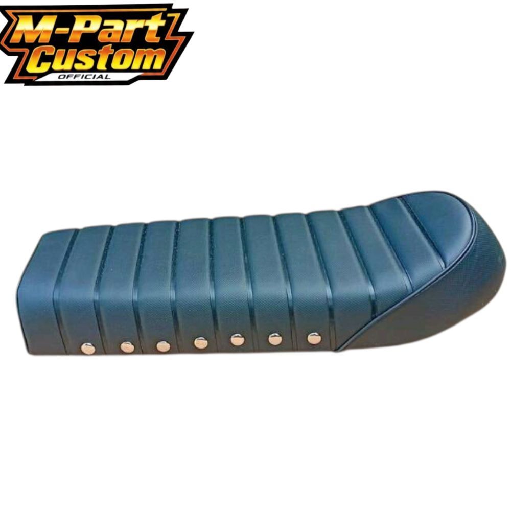 GM Jok Japstyle Triumph Motif Roti MOTOR CUSTOM Bahan Tebal Berkualitas Cocok Untuk Triumph Motorcyc