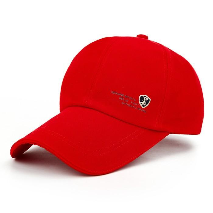 CLAI Topi baseball hat cap pria wanita fieldline sports - Merah