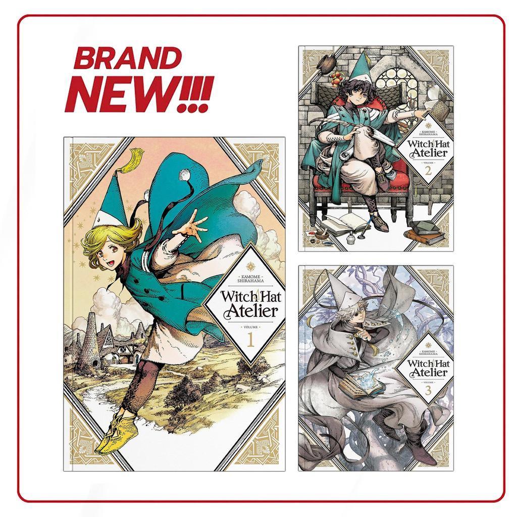 Witch Hat Atelier, Vol. 1-13 ( Komik Manga ) by Kamome Shirahama (English/Indonesia)