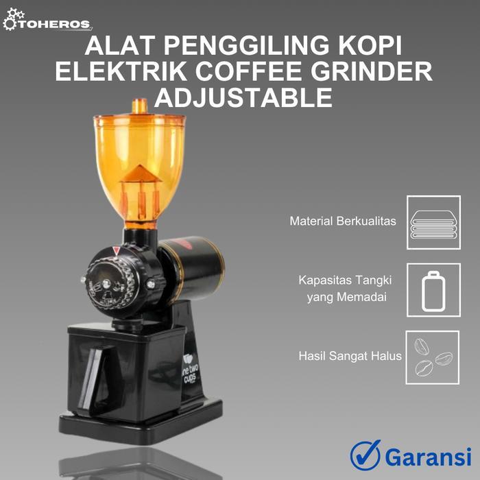 Grinder Kopi Elektrik Penggiling Kopi Elektrik Coffee Grinder Adjustable