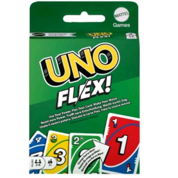 Mainan Anak Family Board Game Kartu UNO Flex Dos Ono 99 - Hasbro - Uno Flex