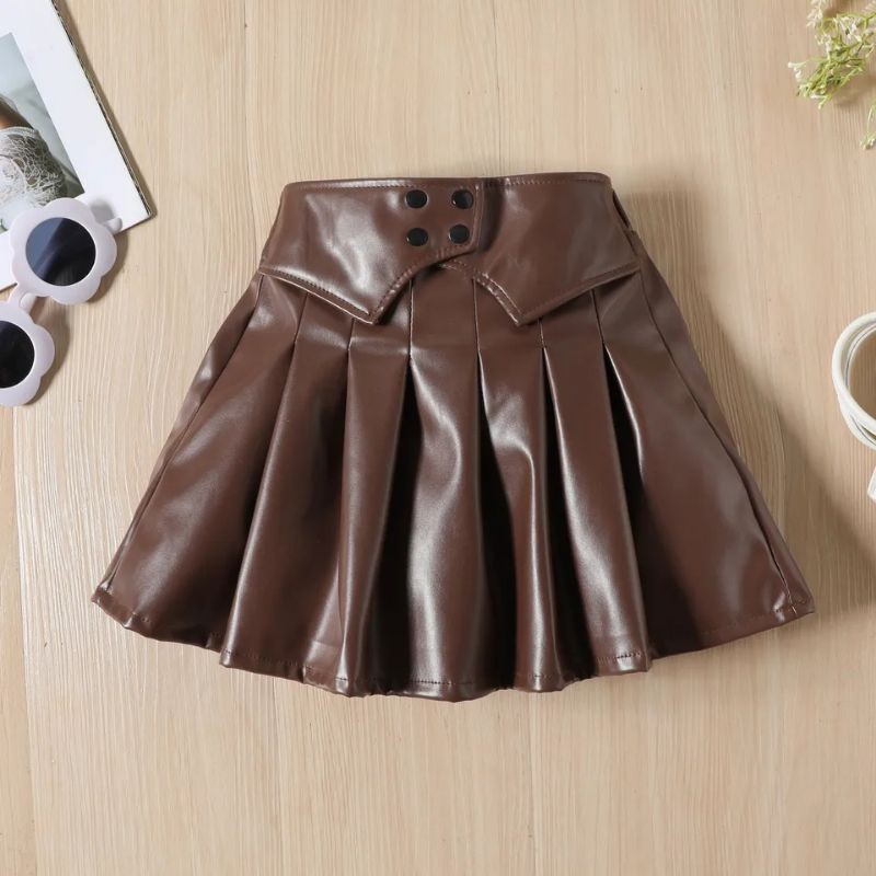 Rok / Rok anak / Rok kulit anak perempuan / Rok mini / Rok mini anak / Rok mini anak perempuan / Rok