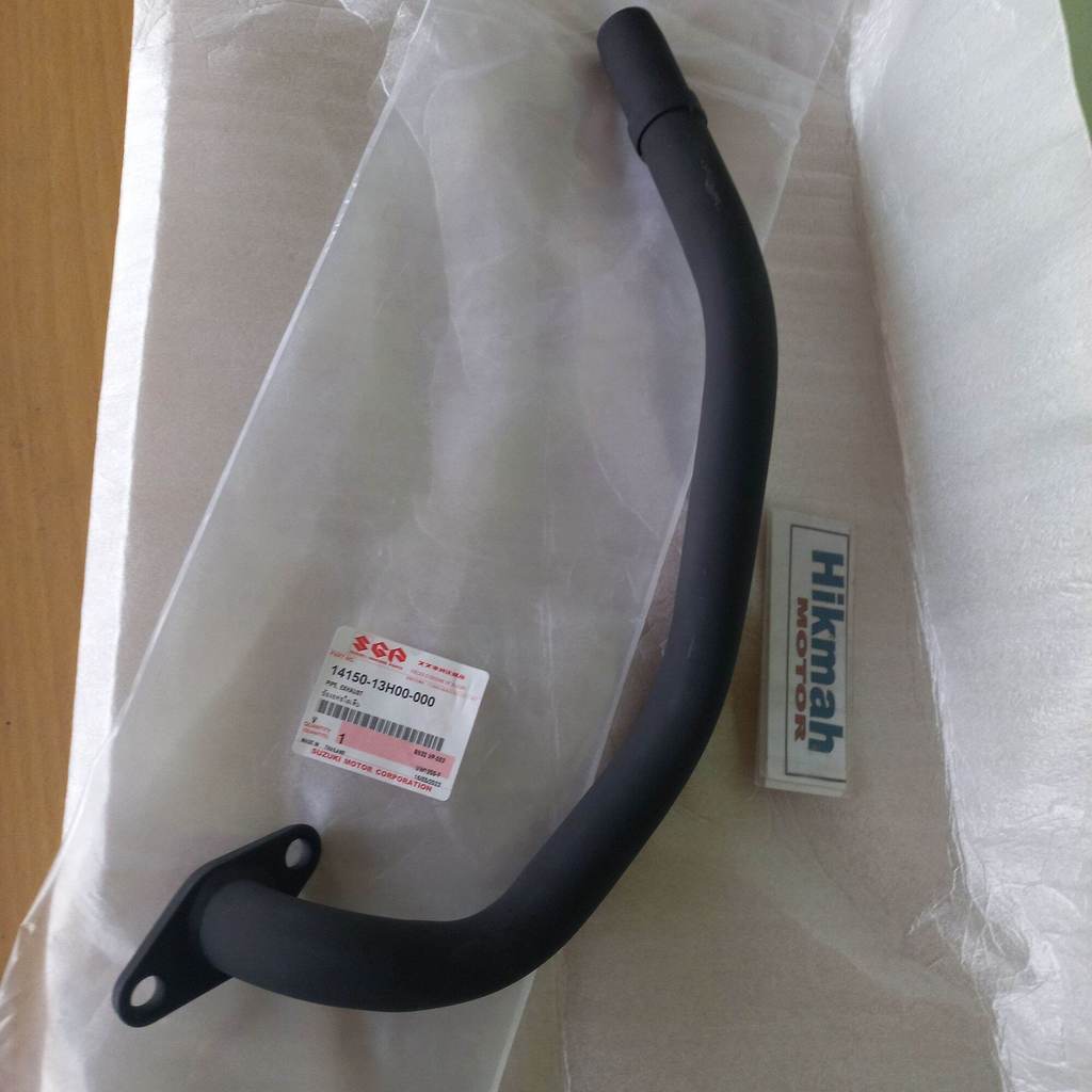 leher knalpot asli original suzuki skywave suzuki hayate